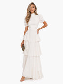 Retro Princess Multi-Layer Maxi Cake Dress