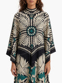 Unique Floral Print Flowy Maxi Dress
