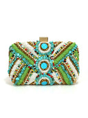 Elegant Beaded Luxury Evening Clutch Bag