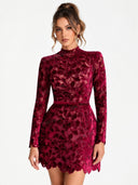 Elegant And Sophisticated Lace Mini Dress