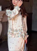 Bohemian Serenity Floral Two-Piece Set