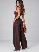 Tailored Blazer & Balloon Leg Pants Two Piece Set
