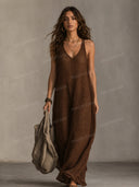Minimalist Loose Knit Maxi Dress