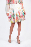 Vibrant Floral Print Two-Piece Set