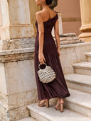 Floral Print Ruched Two-Piece Set