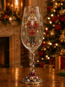 Nutcracker Christmas Decorative Glass