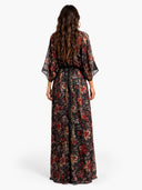 Kimono-Style Printed Dress-4