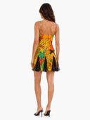 Printed Sling Mini Dress
