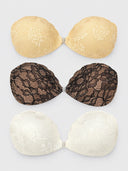Floral Lace Push Up Bra Inserts