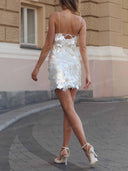 Sexy Halter Neck Sequin Mini Dress