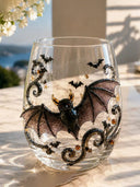 3D Halloween Decorative Glass