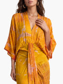 Yellow ILLUSION Printed Dress