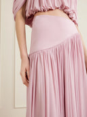 Blush Drape Skirt