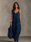 Minimalist Loose Knit Maxi Dress