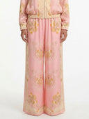 Blush Heritage Print Relaxed Shirt