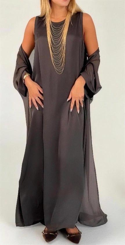 Elegant Loose Fit Maxi Dress