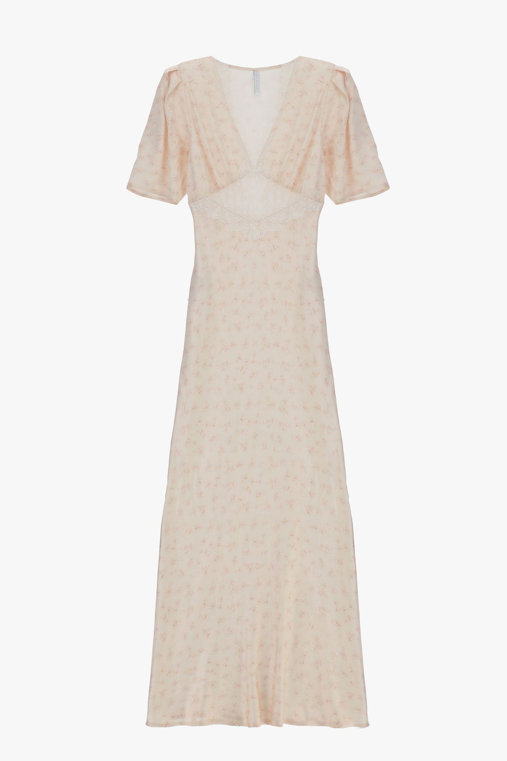 Floral Puff Sleeve Maxi Dress