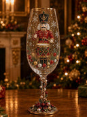 Nutcracker Christmas Decorative Glass