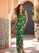 Tropical Landscape Print Two-Piece Set