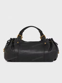 Pleated Commuter Tote Bag