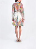 Vibrant Floral Print Two-Piece Set