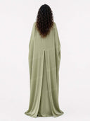 Luxury Minimalist Draped Maxi Dress