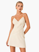 Fashion Lace Backless Mini Dress