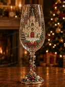 Nutcracker Christmas Decorative Glass