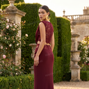 Sexy Lace Corset Top & Draped Maxi Skirt Set
