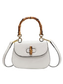 Retro Bamboo Top Handle Bag