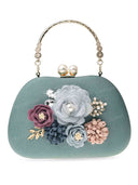 Sweet Floral Evening Handbag