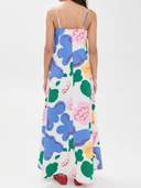 Printed A- Line Maxi Dress