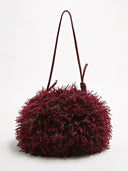 Stylish fluffy cloud bag