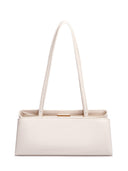 Vintage Textured Shoulder Tote Bag