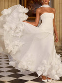 Petal Design Maxi Dress