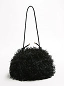 Stylish fluffy cloud bag