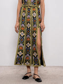 Nomad Heritage Printed Wrap Top