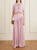 Blush Drape Skirt