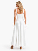 Minimalist Slim Sling Maxi Dress