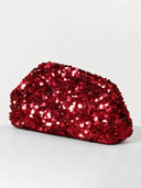 Sequin Evening Clutch Bag