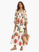 Bohemian Loose Print Dress