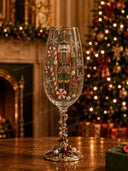 Nutcracker Christmas Decorative Glass