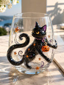 3D Halloween Decorative Glass
