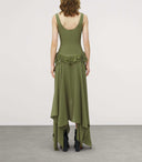 Elegant Asymmetric Maxi Dress