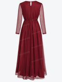 Tailored Blazer & Chiffon Maxi Dress Prom Set
