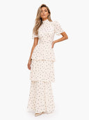 Retro Princess Multi-Layer Maxi Cake Dress