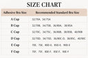 Lace-Up Front Adhesive Strapless Bra