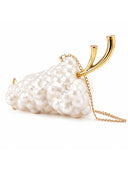 Grape-Shaped Crystal Evening Bag