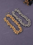Cluster Bead Statement Chain Necklace