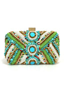 Elegant Beaded Luxury Evening Clutch Bag